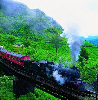 NUWARA ELIYA TO ELLA - TRAIN JOURNEY